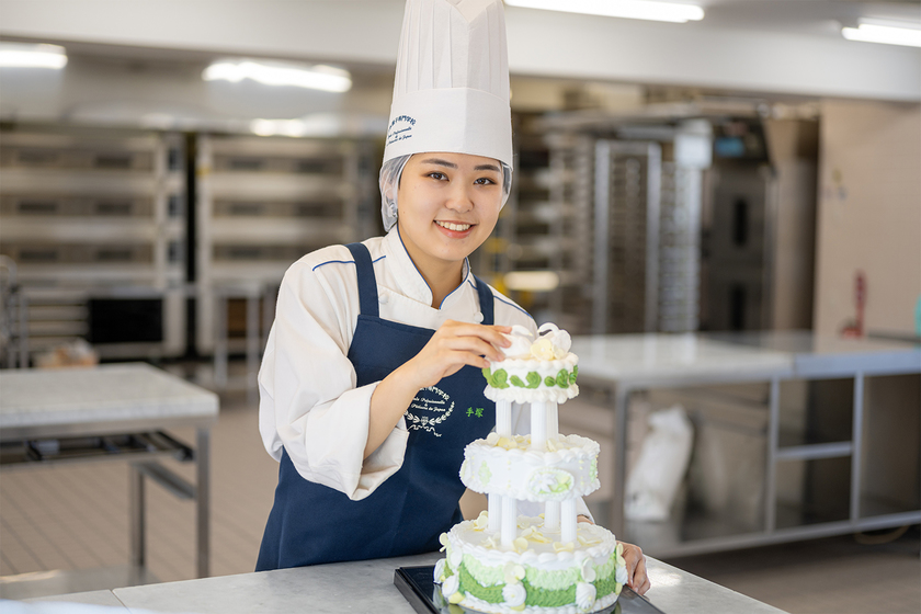 日本菓子専門学校 インタビュー1
